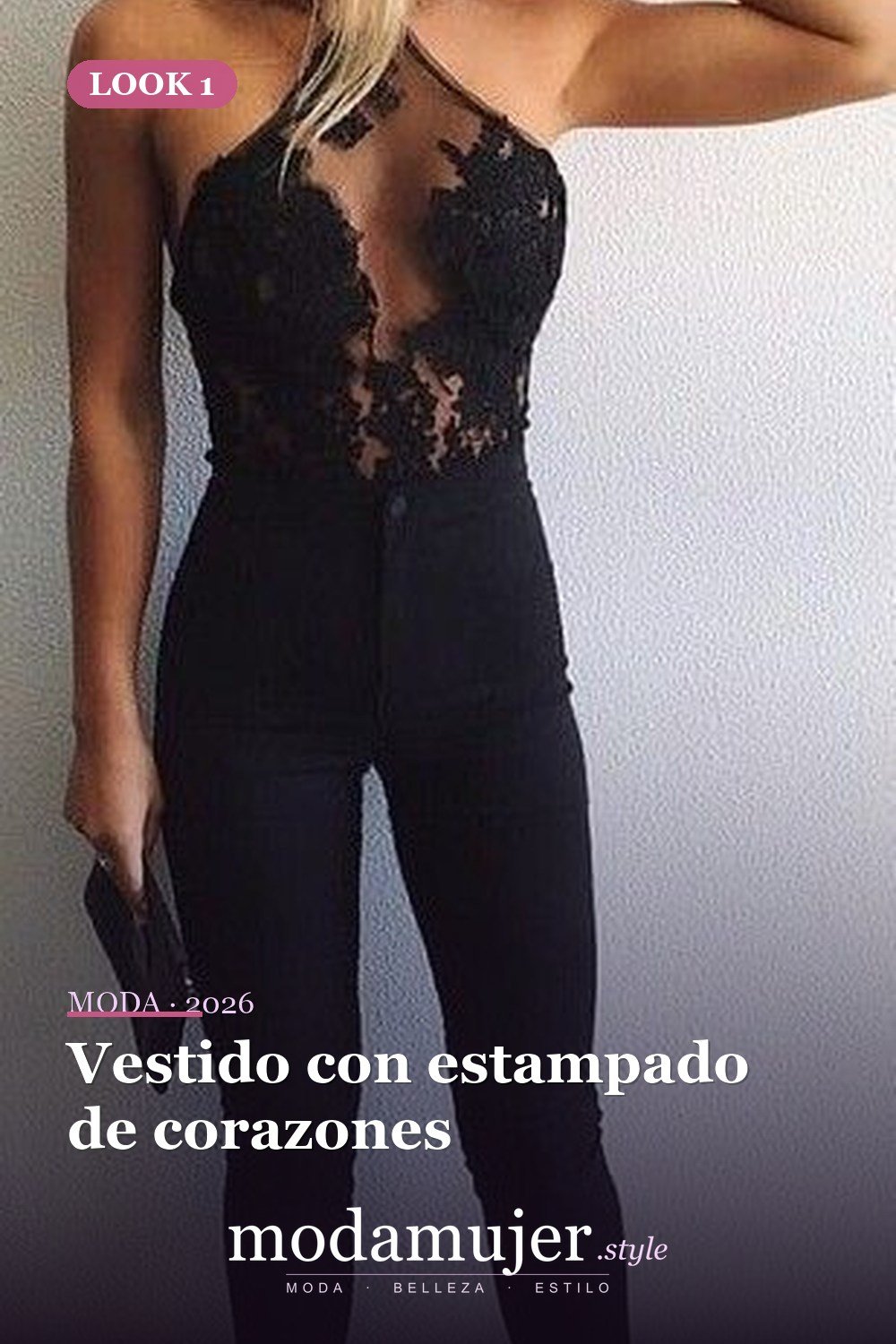 Vestido con estampado de corazones — 30 ideas encantadoras de trajes de San Valentín para damas y niños