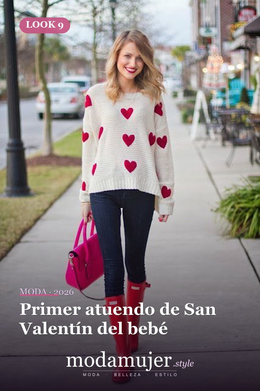 Primer atuendo de San Valentín del bebé — 30 ideas encantadoras de trajes de San Valentín para damas y niños