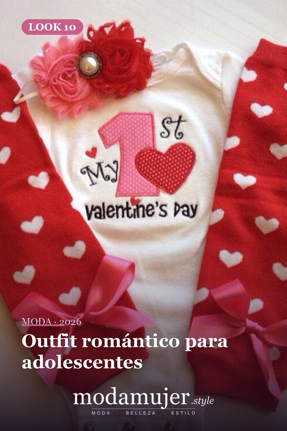 Outfit romántico para adolescentes — 30 ideas encantadoras de trajes de San Valentín para damas y niños