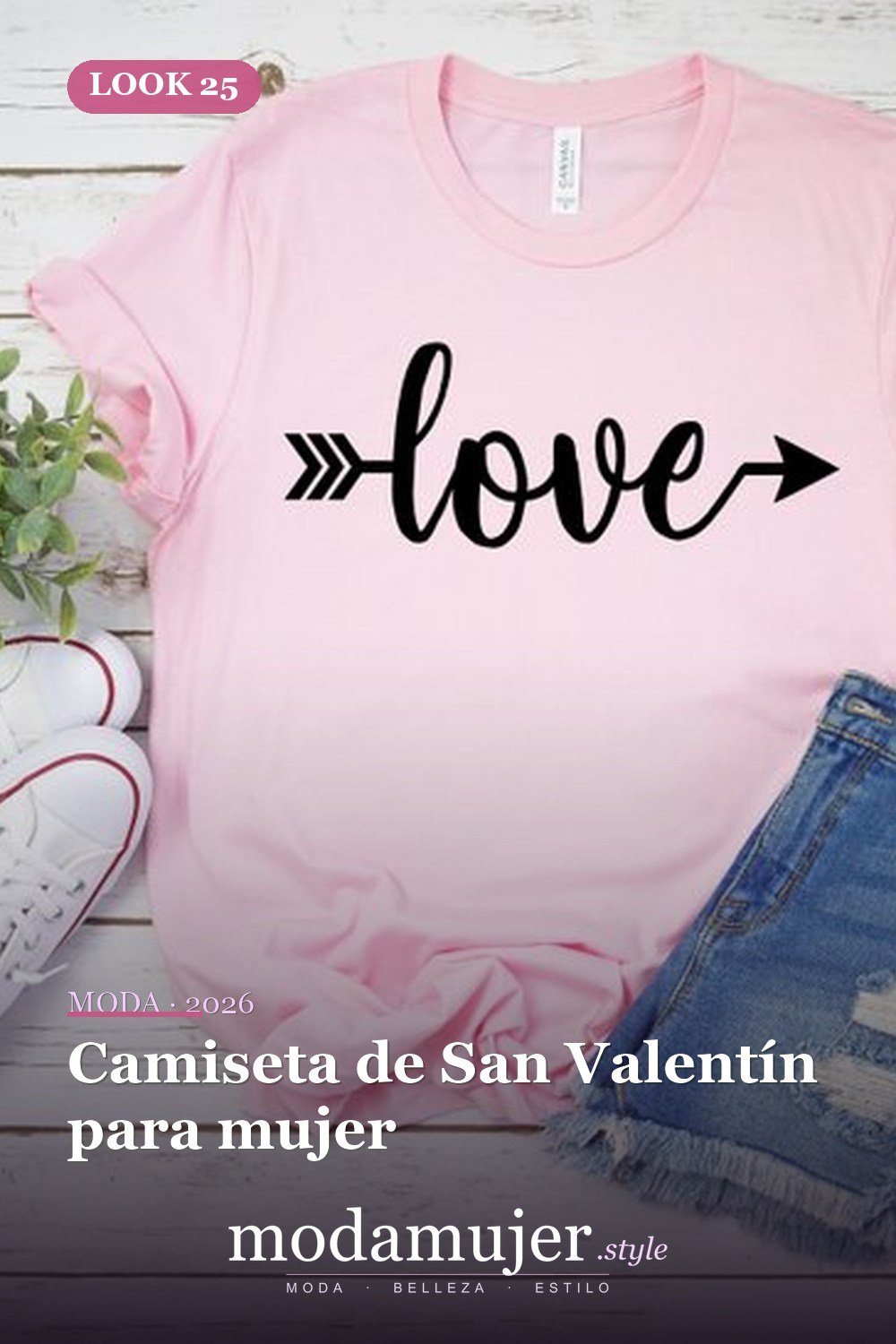 Camiseta de San Valentín para mujer — 30 ideas encantadoras de trajes de San Valentín para damas y niños
