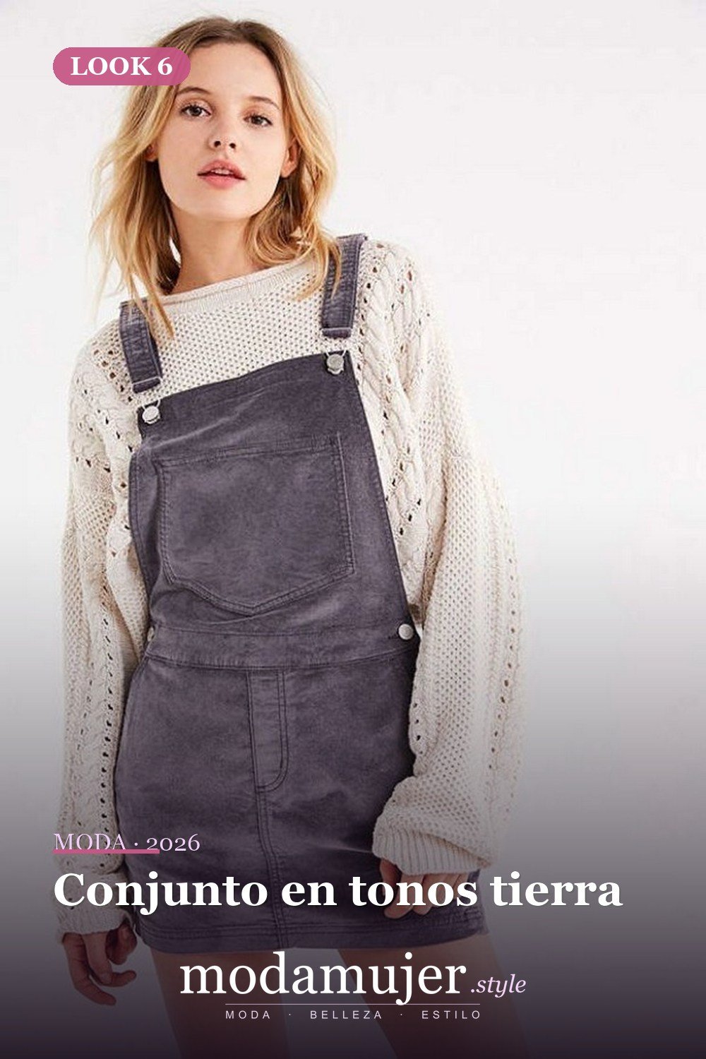 Conjunto en tonos tierra — 31 trajes de moda casual de invierno lindos para chica adolescente 2026