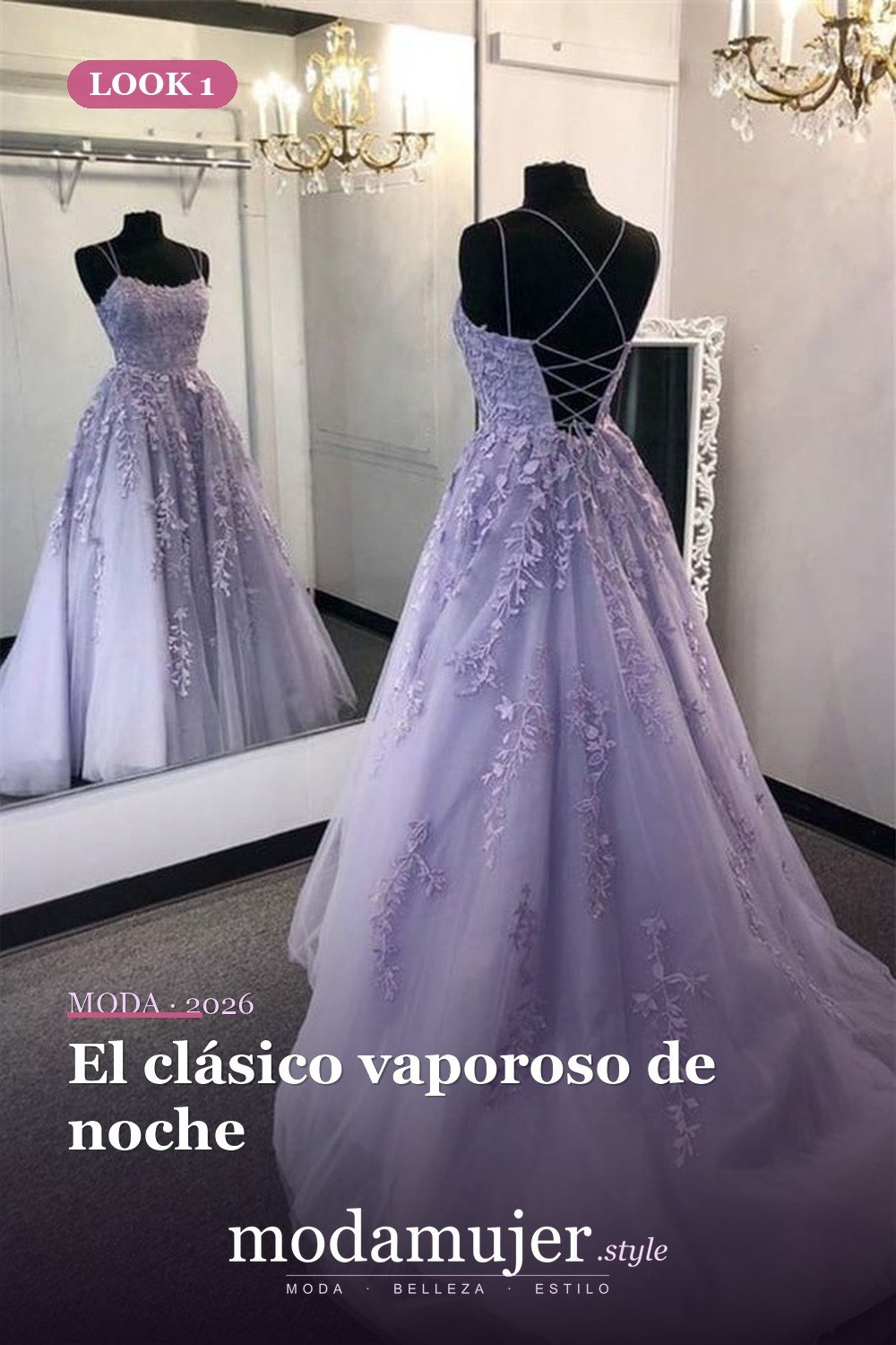 El clásico vaporoso de noche — 32 vestidos de fiesta de gasa que disfrutarás