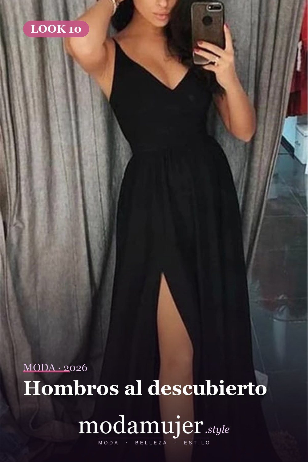 Hombros al descubierto — 32 vestidos de fiesta de gasa que disfrutarás