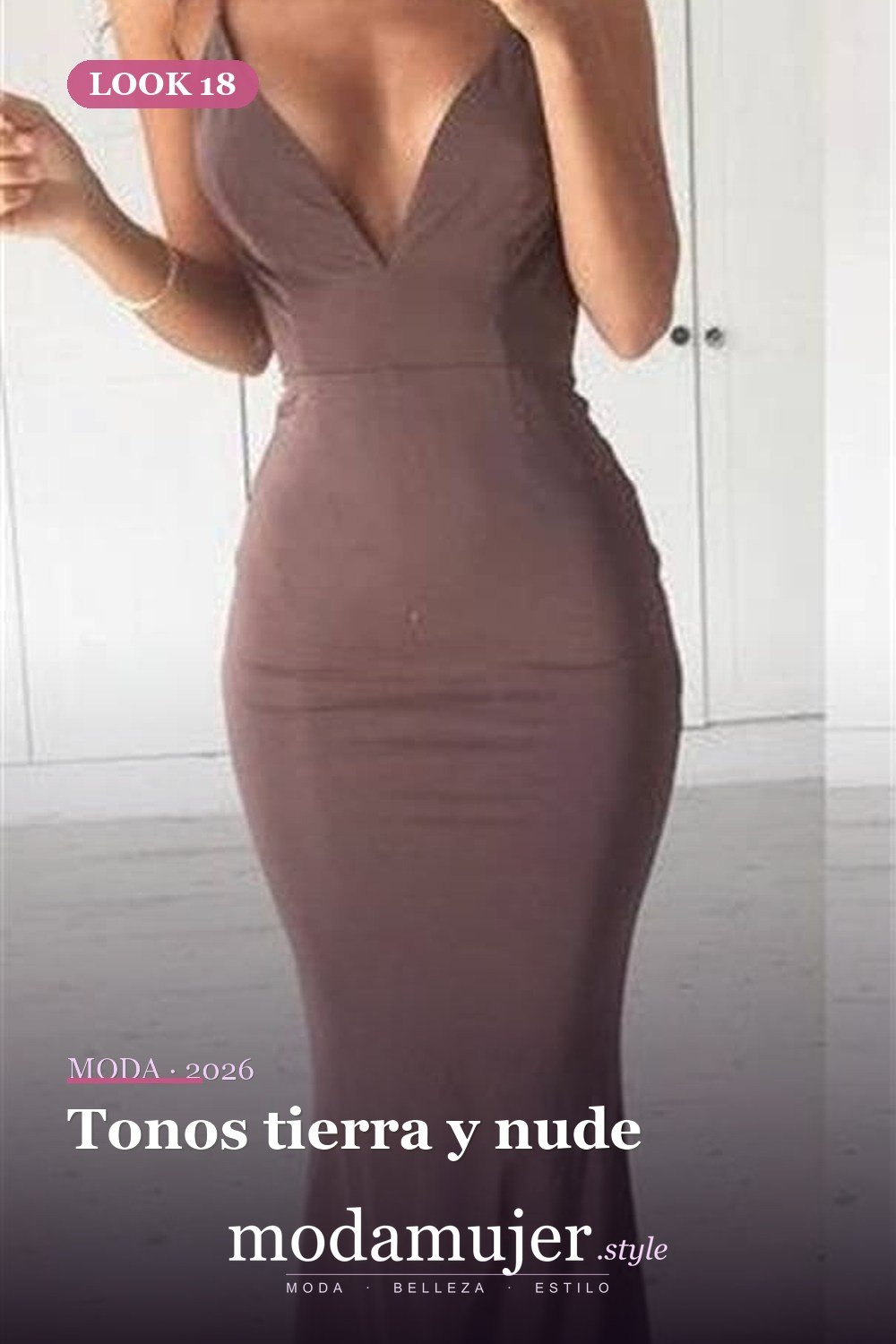 Tonos tierra y nude — 32 vestidos de fiesta de gasa que disfrutarás
