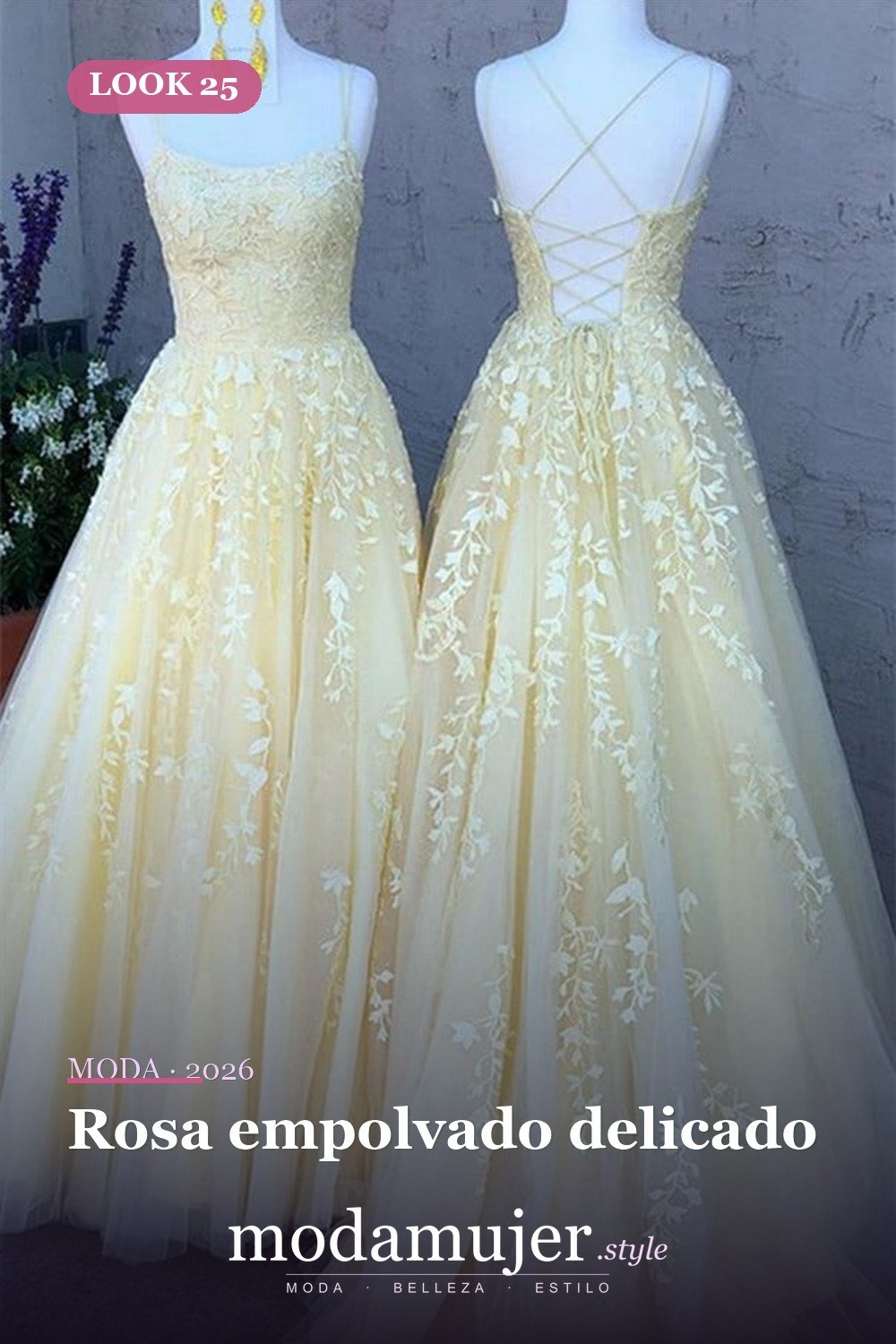 Rosa empolvado delicado — 32 vestidos de fiesta de gasa que disfrutarás