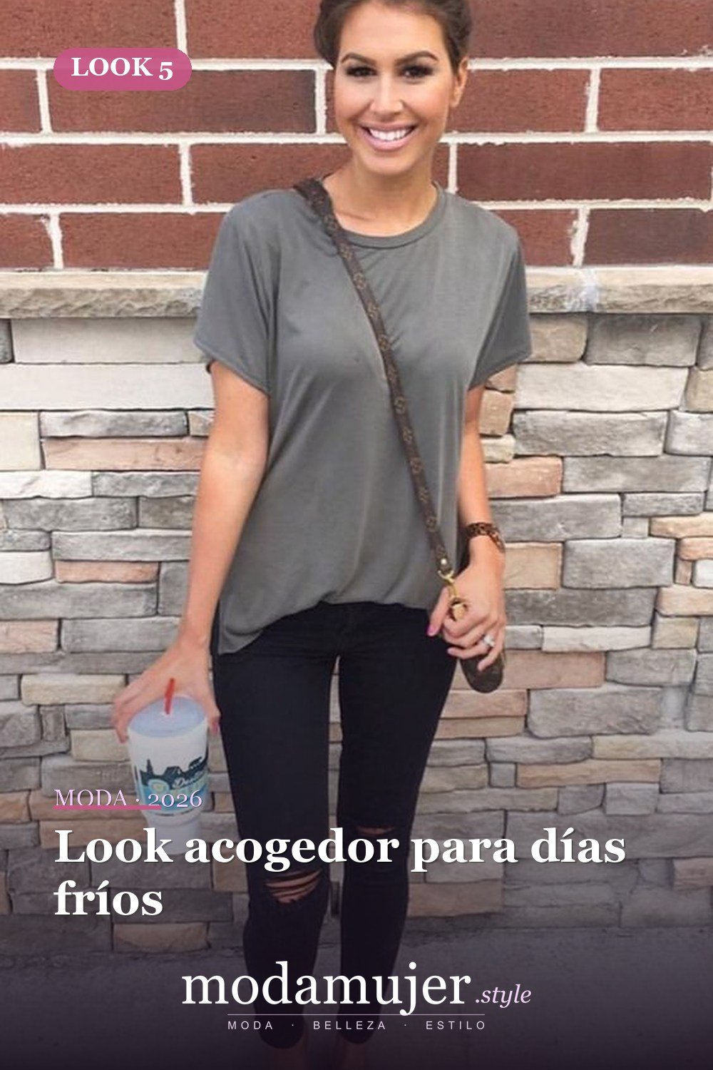 Look acogedor para días fríos — 33 Outfits Casuales Más Populares Para Mejorar Tu Estilo