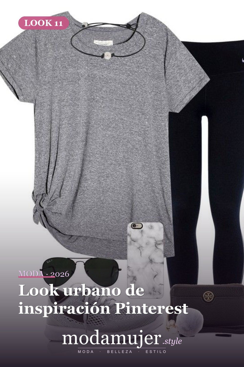 Look urbano de inspiración Pinterest — 33 Outfits Casuales Más Populares Para Mejorar Tu Estilo