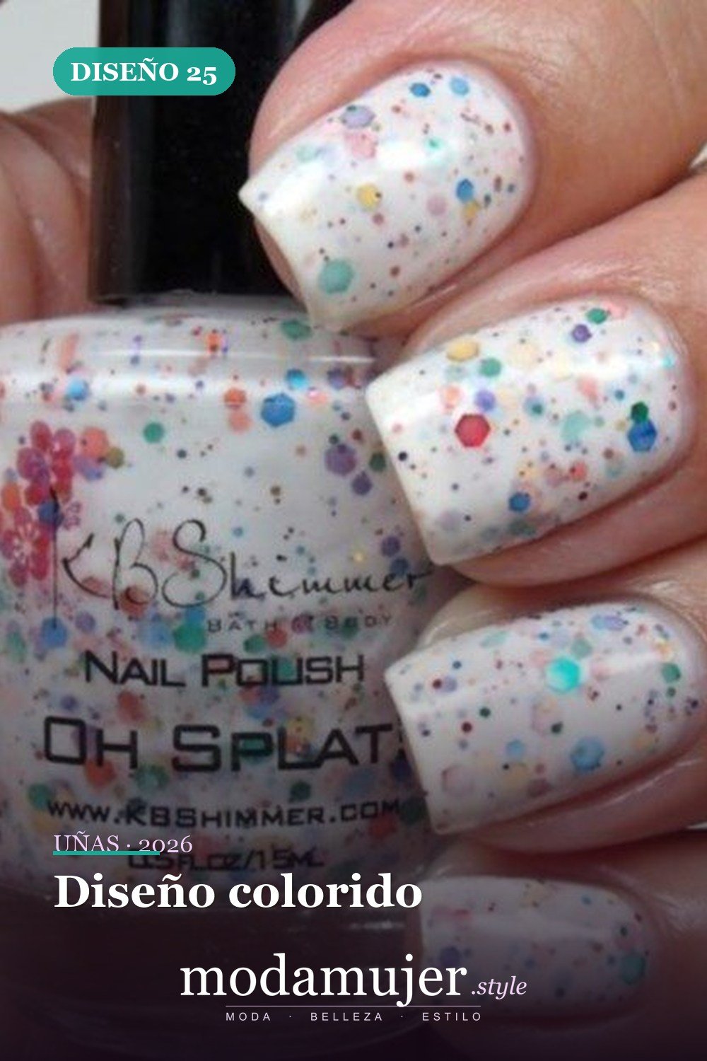 Diseño colorido — 35 ideas de uñas de boda glamorosas para 2026: los mejores diseños de novia