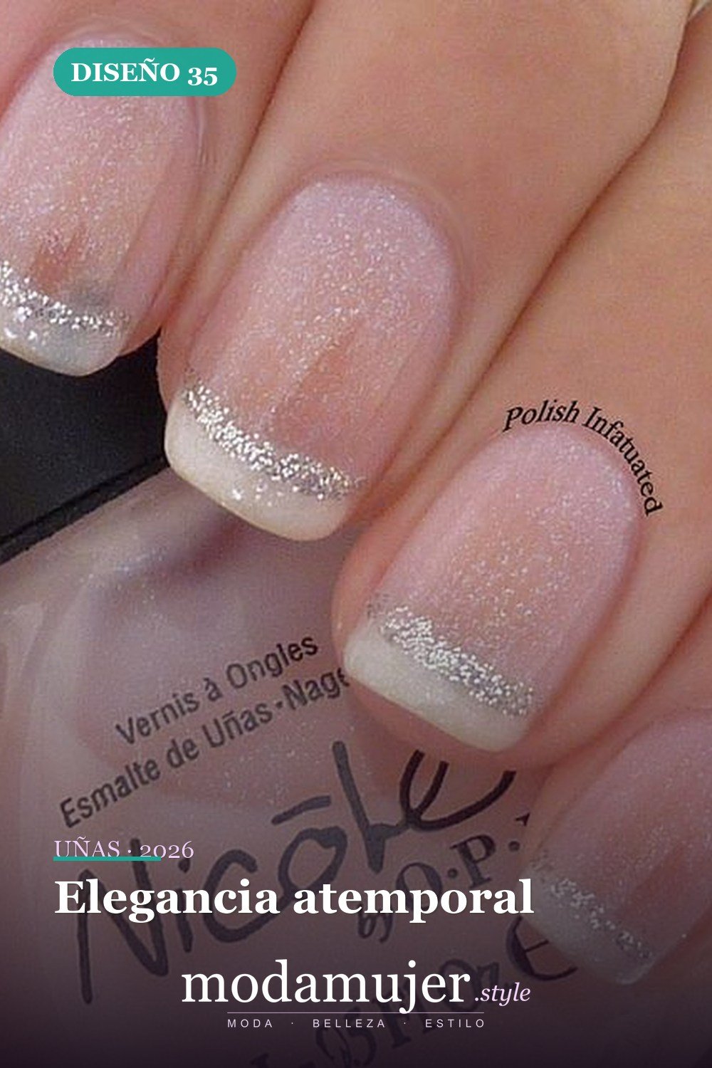 Elegancia atemporal — 35 ideas de uñas de boda glamorosas para 2026: los mejores diseños de novia