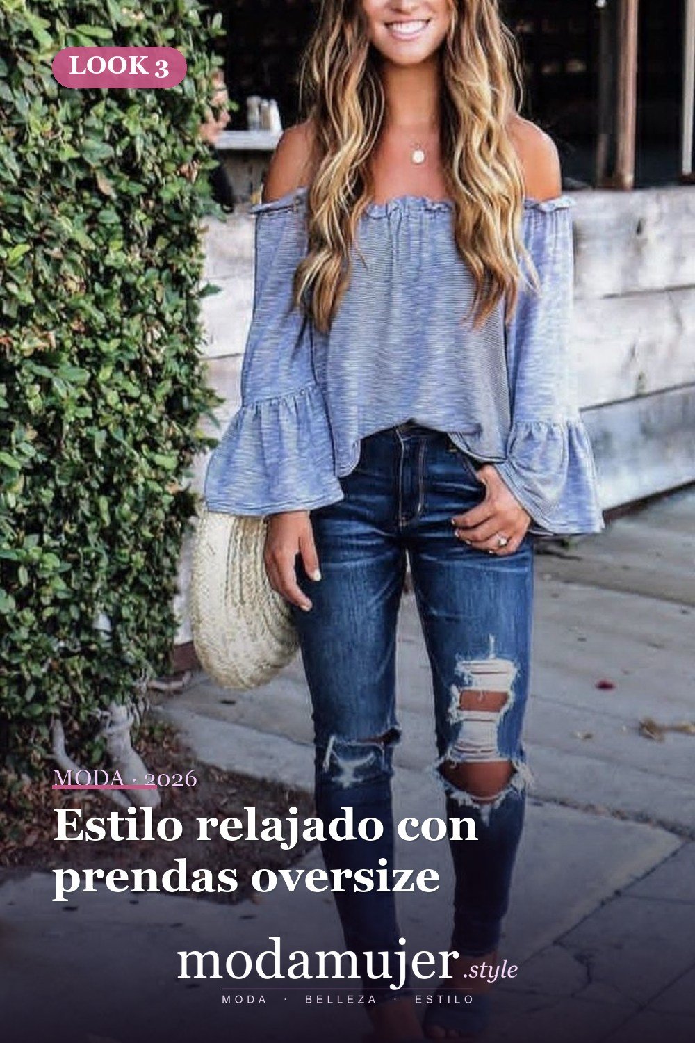Estilo relajado con prendas oversize — 35 mejores conjuntos casuales de primavera para que las mujeres se vean lindas