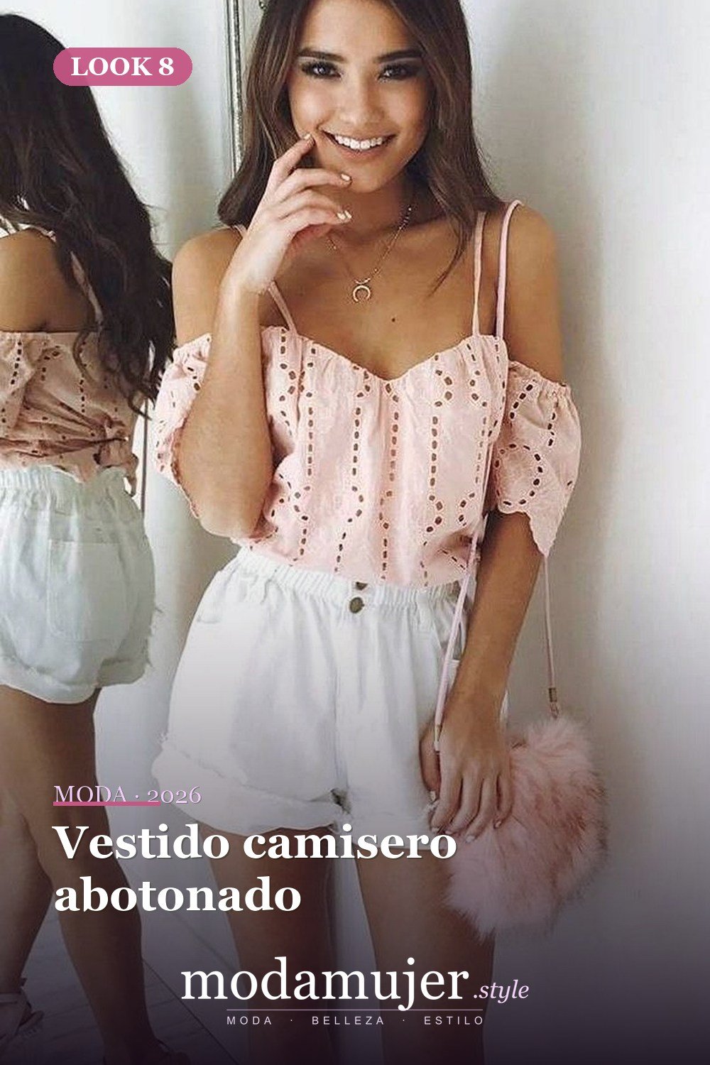 Vestido camisero abotonado — 35 ideas de trajes casuales populares este verano