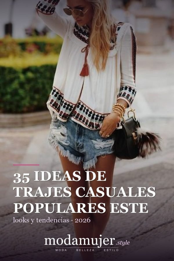35 ideas de trajes casuales populares este verano