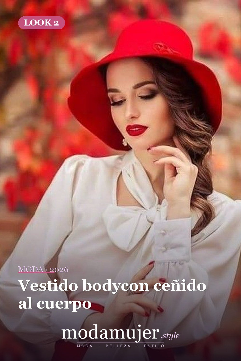 Vestido bodycon ceñido al cuerpo — 35 trajes rojos para usar antes de los 30
