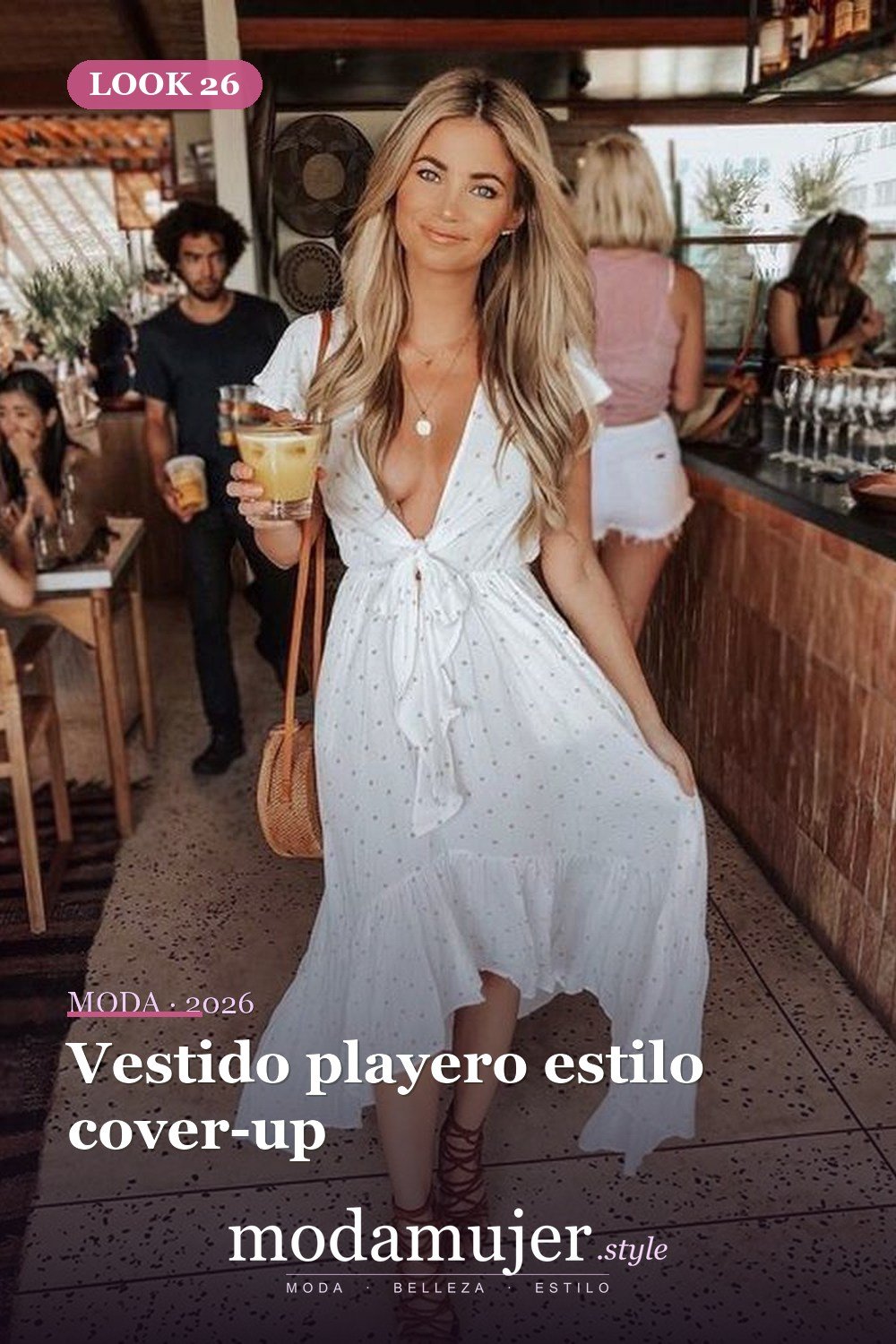 Vestido playero estilo cover-up — 35 vestidos casuales de verano para mujeres