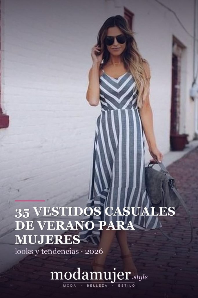 35 vestidos casuales de verano para mujeres - ModaMujer