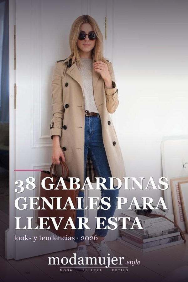 38 gabardinas geniales para llevar esta primavera