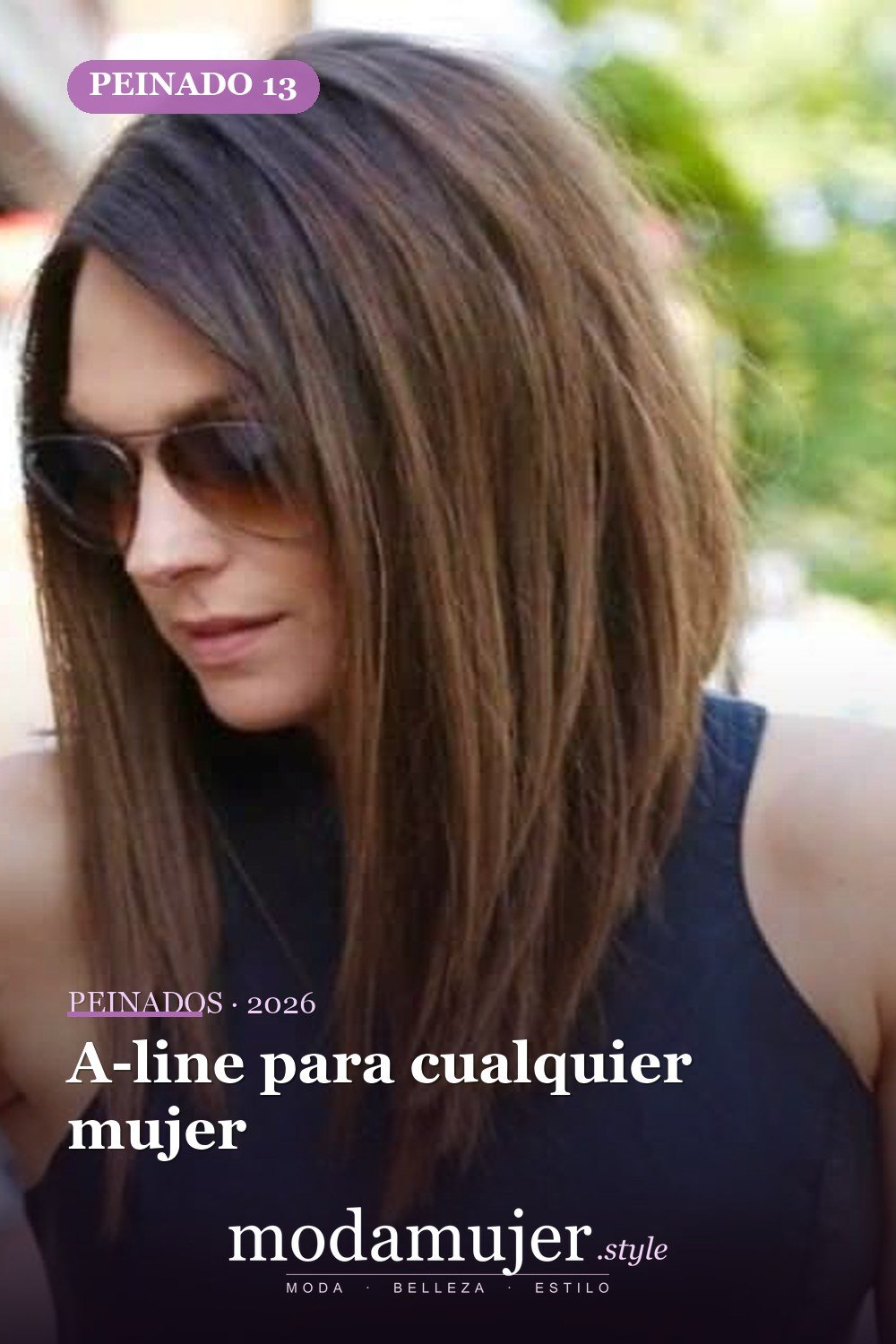 A-line para cualquier mujer — 38 ideas de corte de pelo de una línea para enamorarse