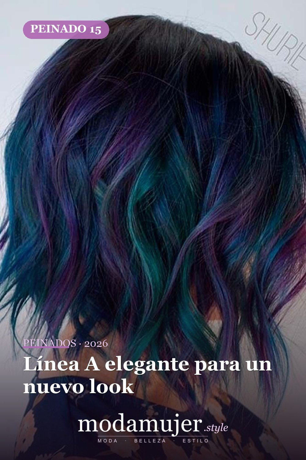 Línea A elegante para un nuevo look — 38 ideas de corte de pelo de una línea para enamorarse