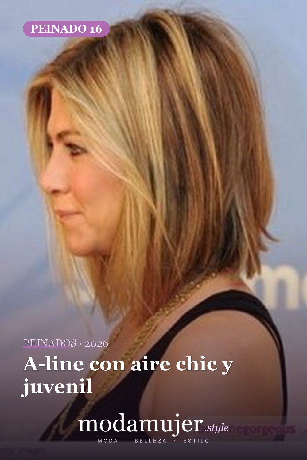 A-line con aire chic y juvenil — 38 ideas de corte de pelo de una línea para enamorarse