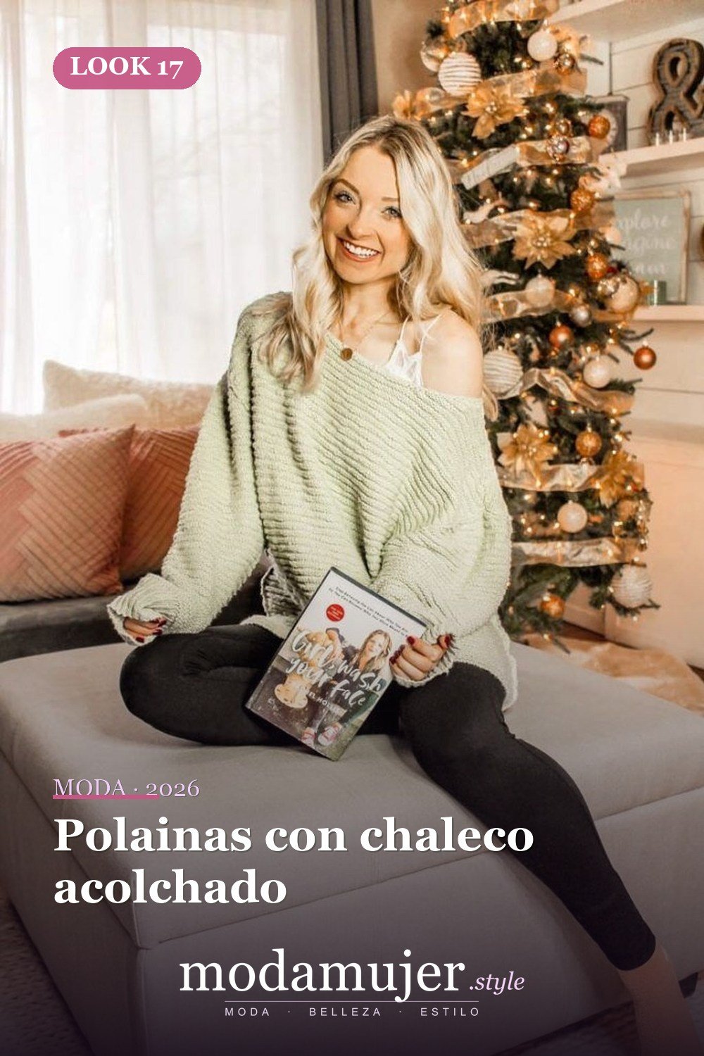 Polainas con chaleco acolchado — 38 mejores ideas de trajes de invierno con polainas