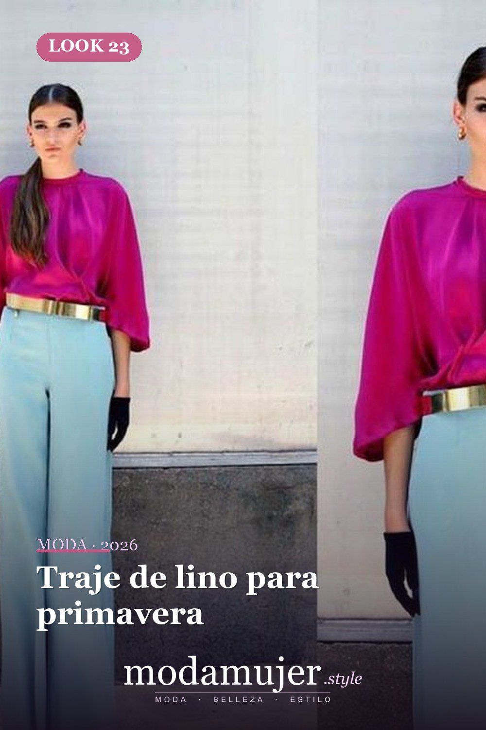 Traje de lino para primavera — 38 trajes de trabajo de primavera elegantes y favorecedores para mujeres en 2026