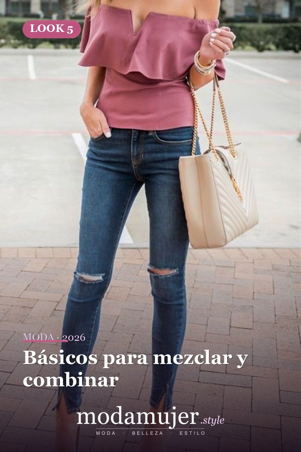 Básicos para mezclar y combinar — 39 mejores ideas de trajes casuales para mujeres de primavera que debes copiar de inmediato