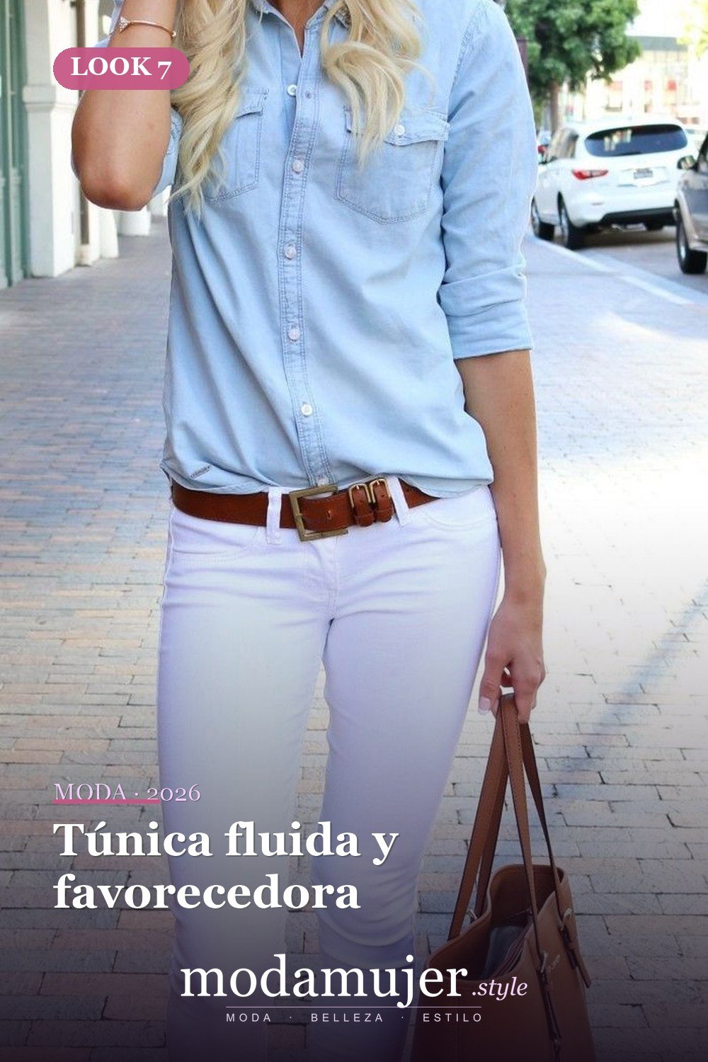 Túnica fluida y favorecedora — 39 mejores ideas de trajes casuales para mujeres de primavera que debes copiar de inmediato