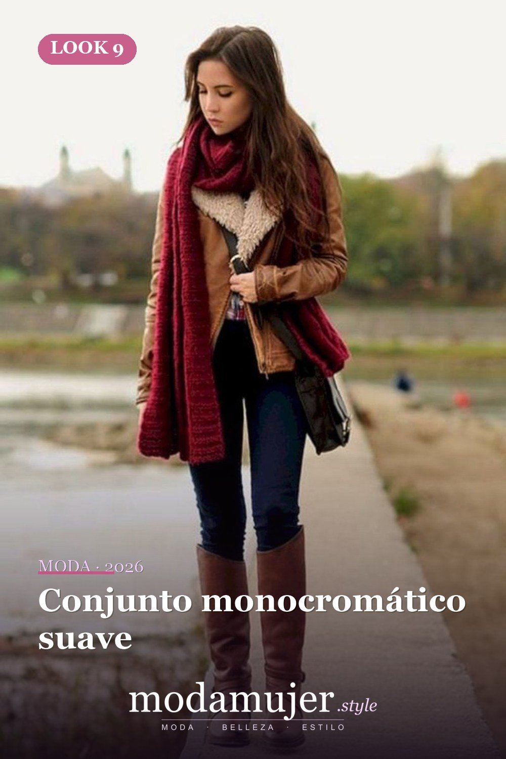 Conjunto monocromático suave — 39 mejores ideas de trajes casuales para mujeres de primavera que debes copiar de inmediato