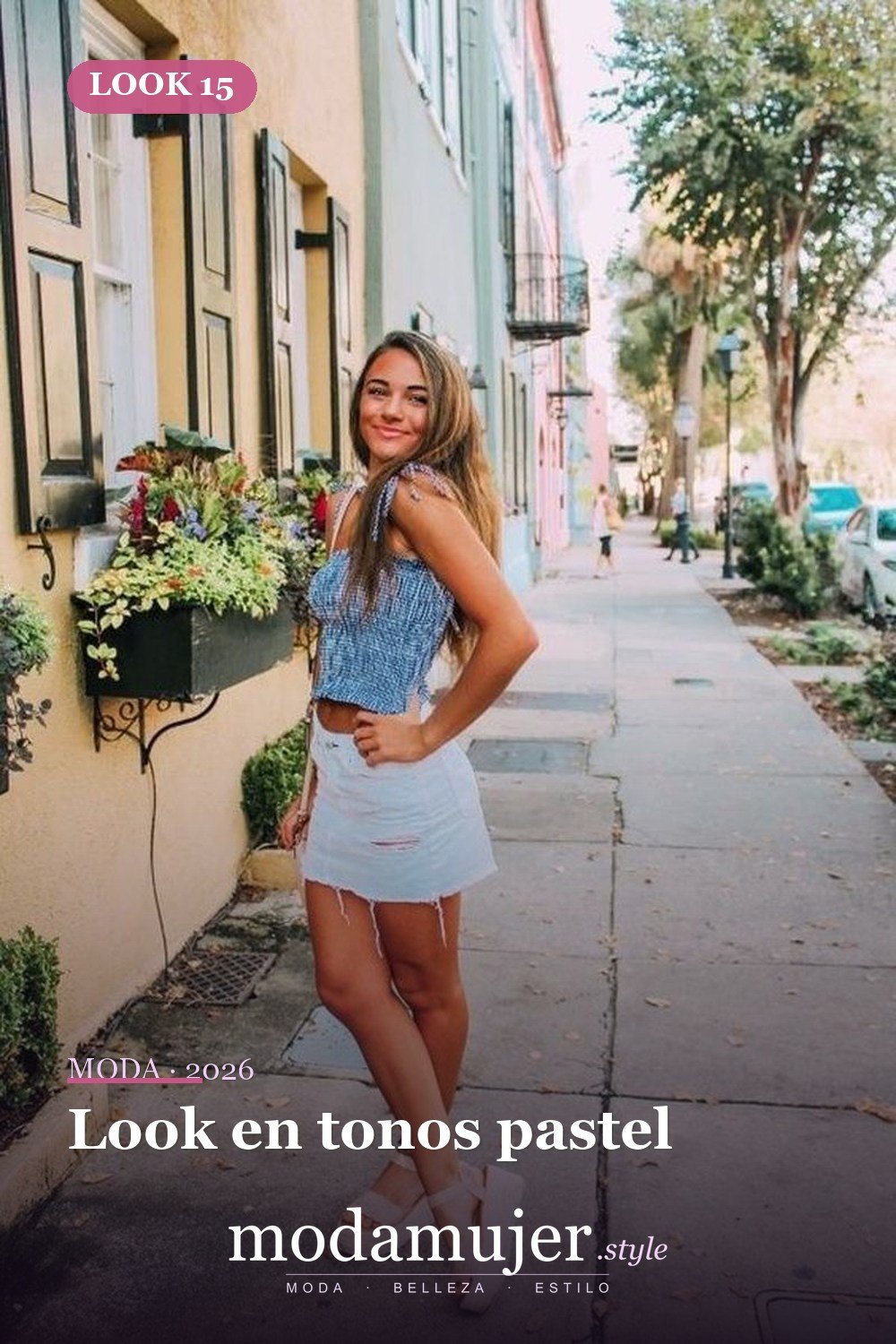 Look en tonos pastel — 39 mejores ideas de trajes casuales para mujeres de primavera que debes copiar de inmediato