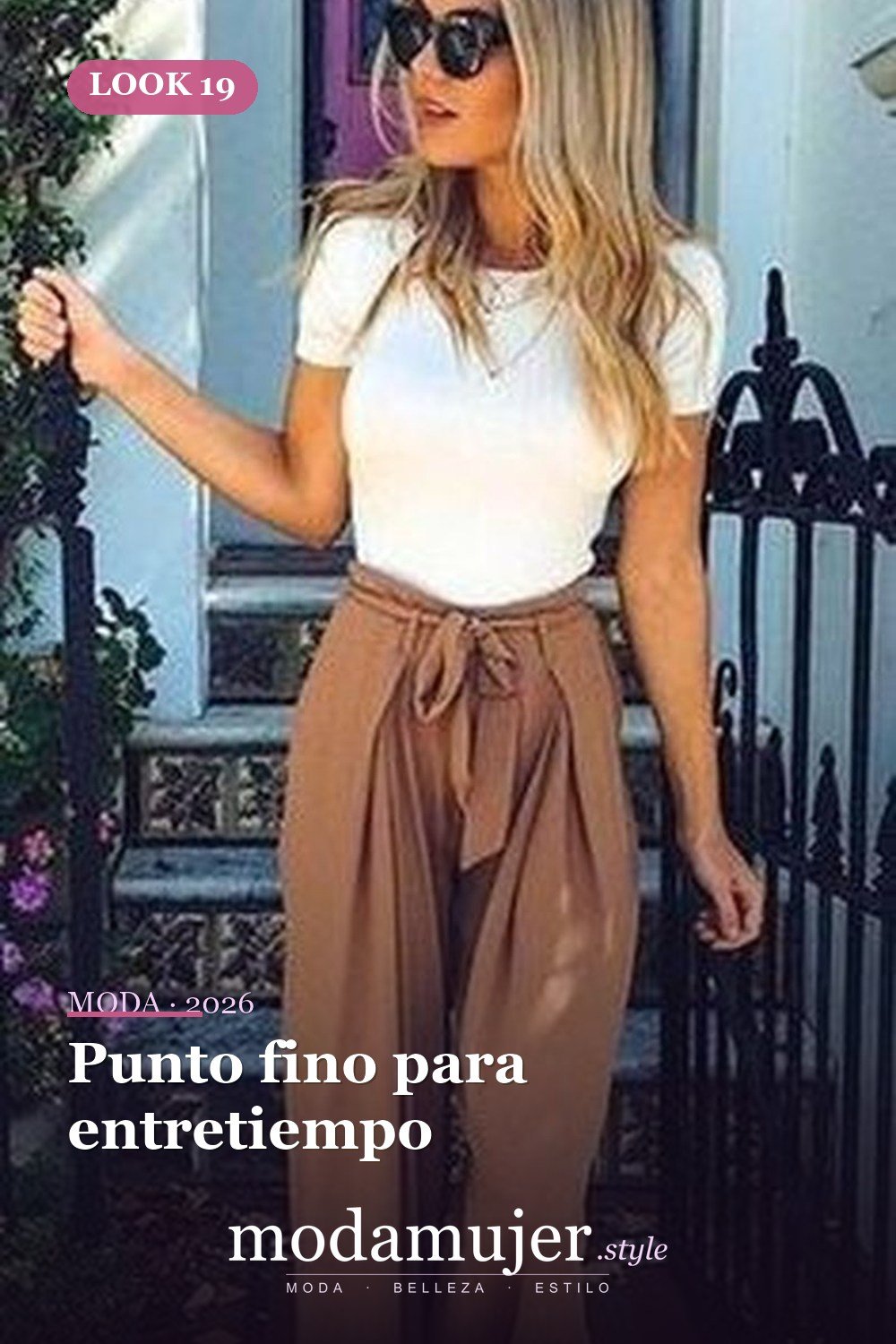 Punto fino para entretiempo — 39 mejores ideas de trajes casuales para mujeres de primavera que debes copiar de inmediato