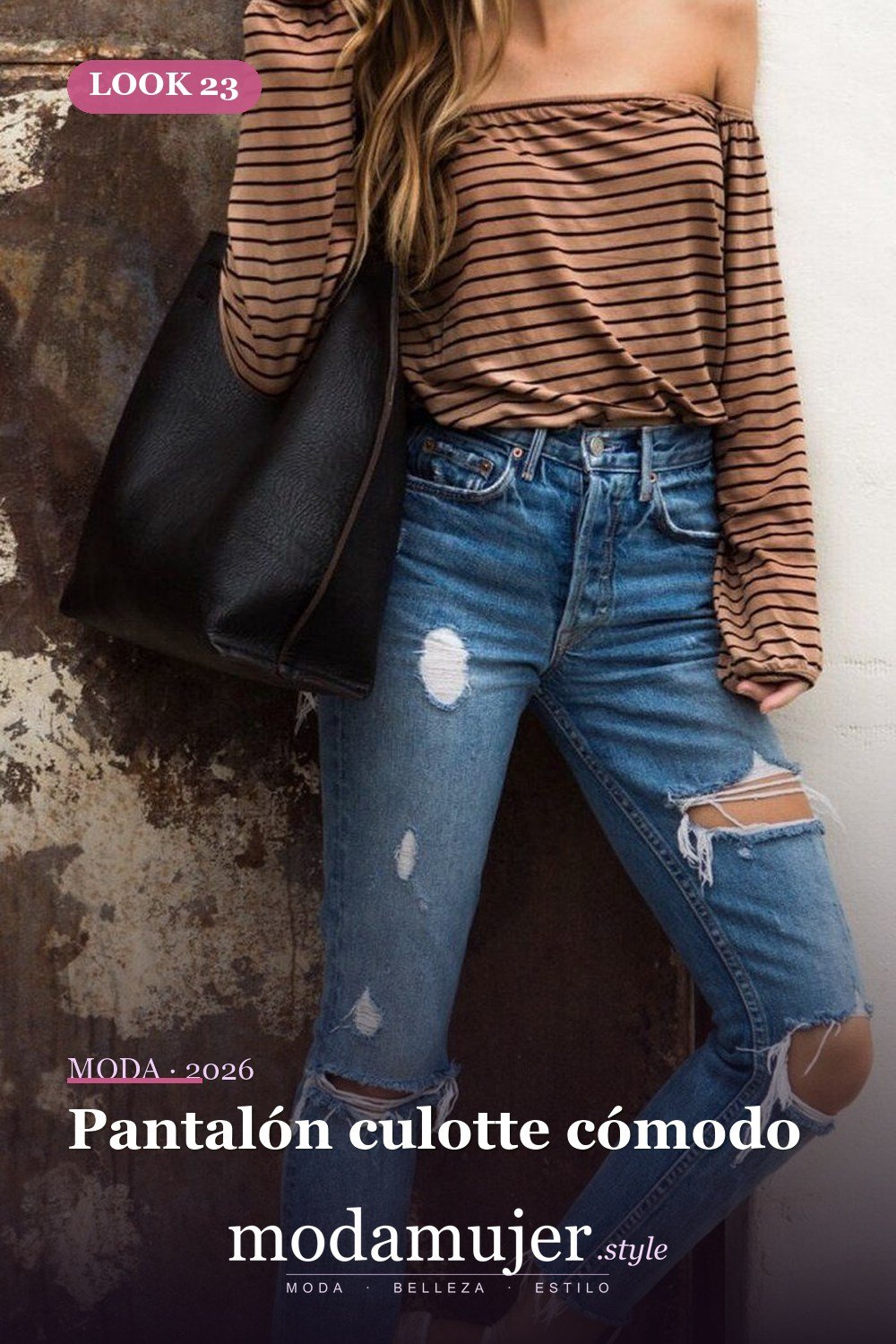 Pantalón culotte cómodo — 39 mejores ideas de trajes casuales para mujeres de primavera que debes copiar de inmediato