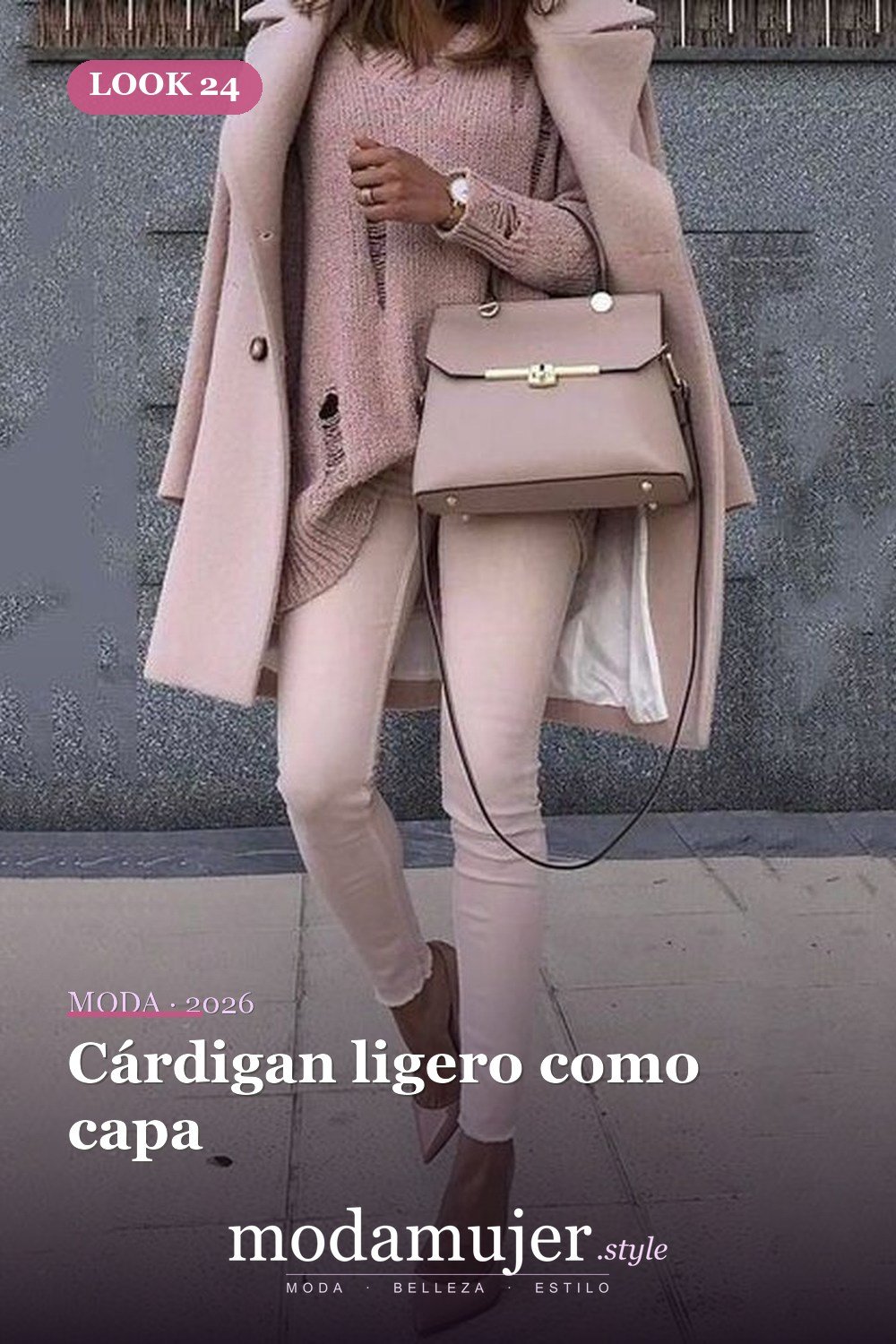 Cárdigan ligero como capa — 39 mejores ideas de trajes casuales para mujeres de primavera que debes copiar de inmediato