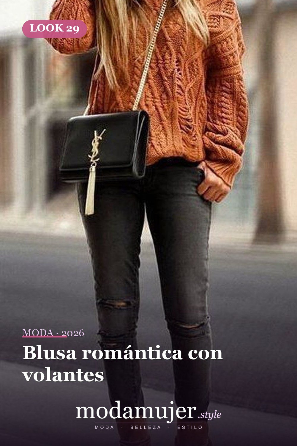 Blusa romántica con volantes — 39 mejores ideas de trajes casuales para mujeres de primavera que debes copiar de inmediato