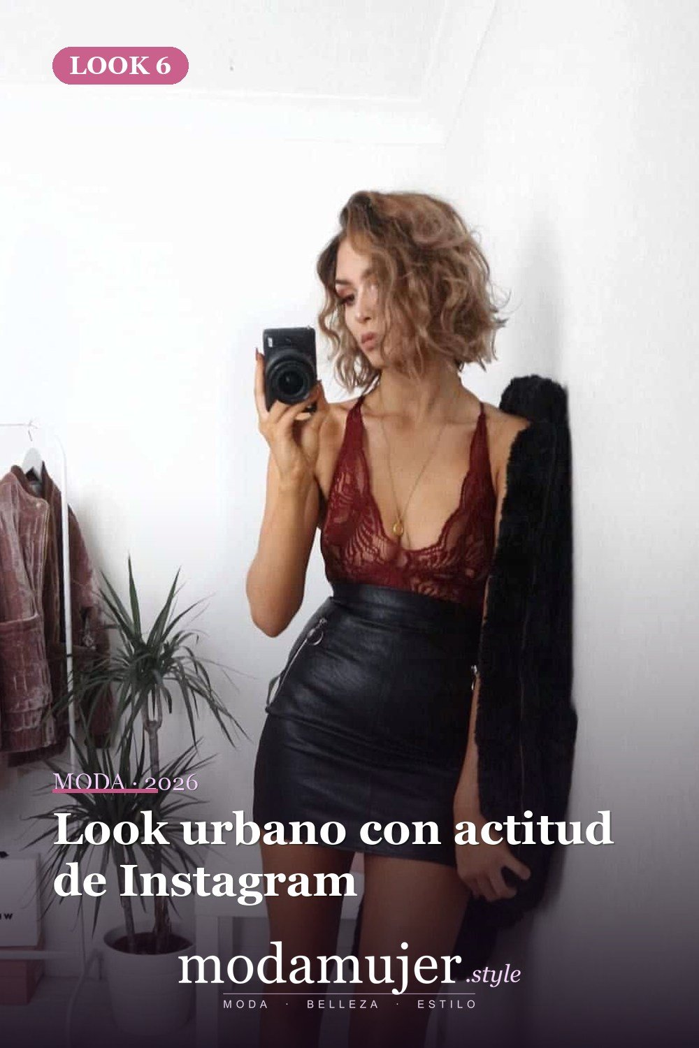 Look urbano con actitud de Instagram — 39 Outfits de Club para una Noche Inolvidable en 2026