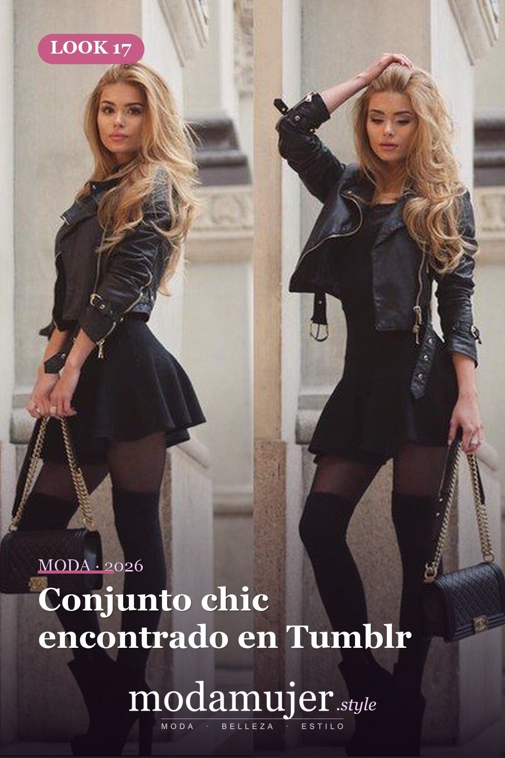 Conjunto chic encontrado en Tumblr — 39 Outfits de Club para una Noche Inolvidable en 2026