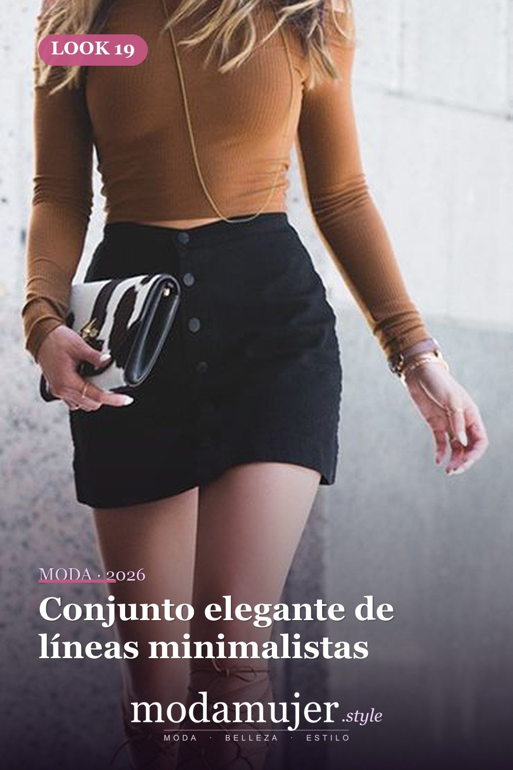 Conjunto elegante de líneas minimalistas — 39 Outfits de Club para una Noche Inolvidable en 2026