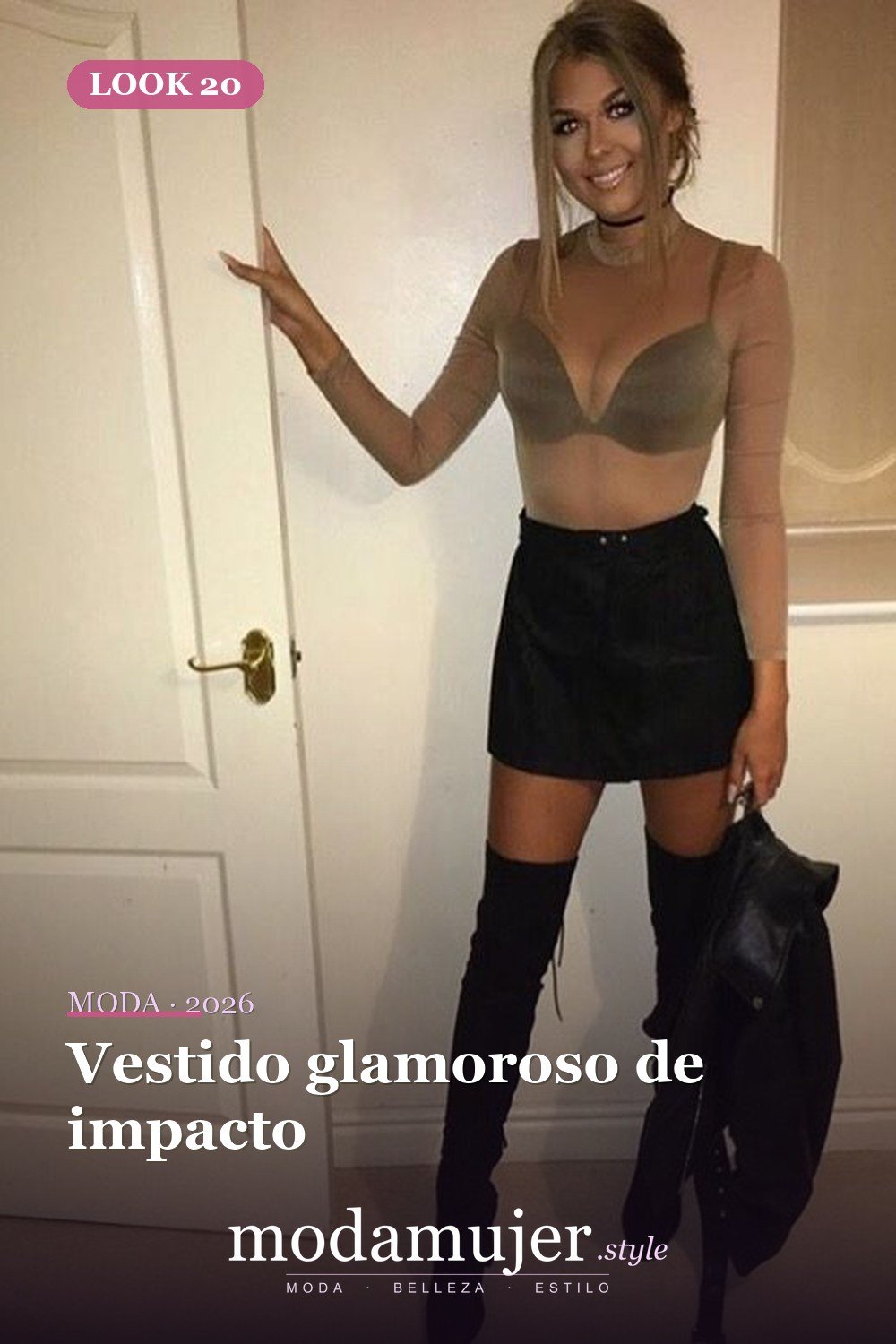 Vestido glamoroso de impacto — 39 Outfits de Club para una Noche Inolvidable en 2026