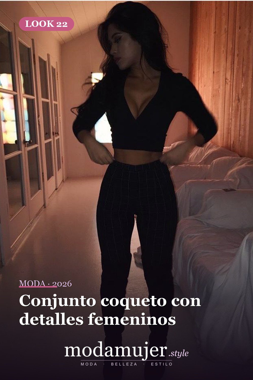 Conjunto coqueto con detalles femeninos — 39 Outfits de Club para una Noche Inolvidable en 2026