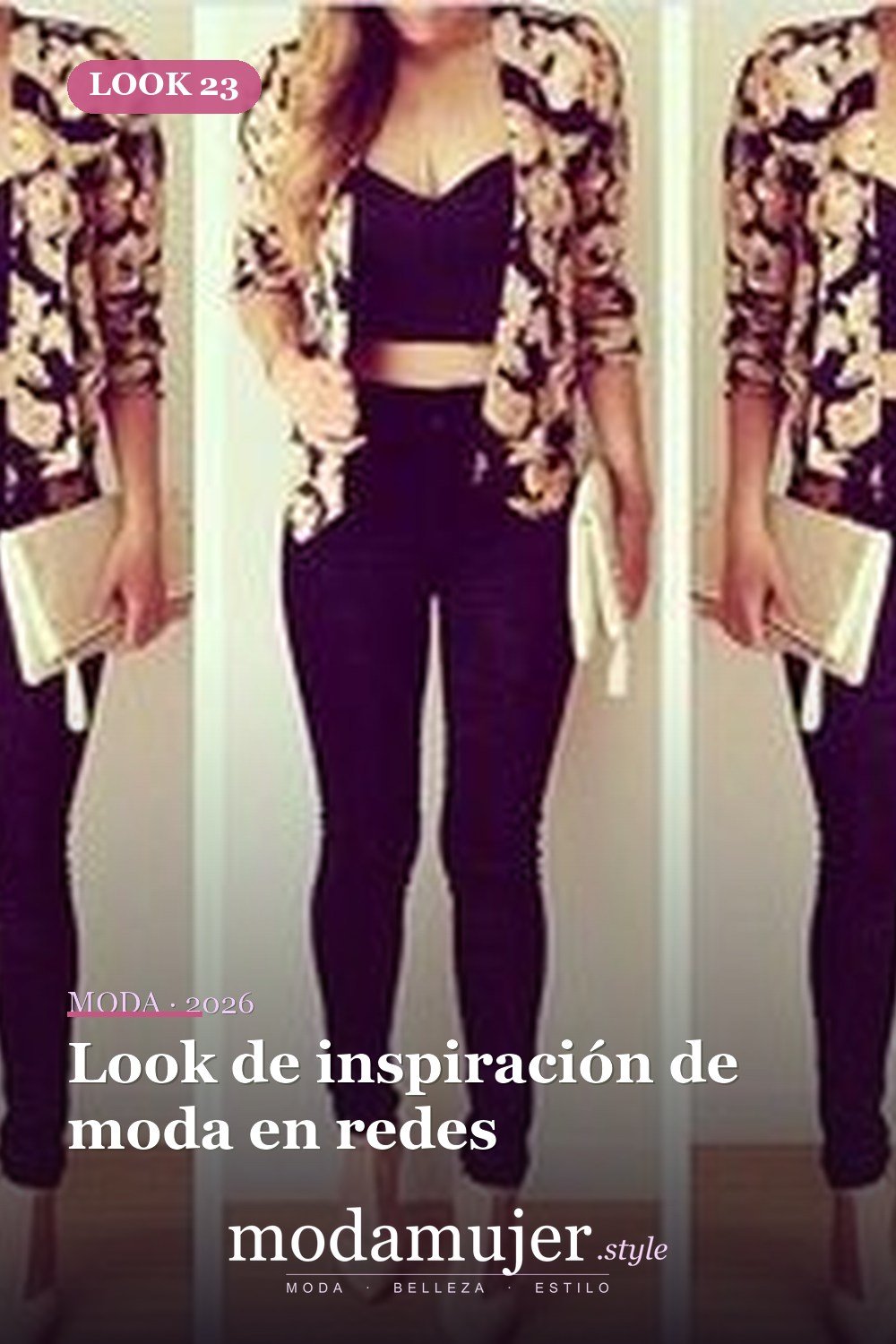 Look de inspiración de moda en redes — 39 Outfits de Club para una Noche Inolvidable en 2026