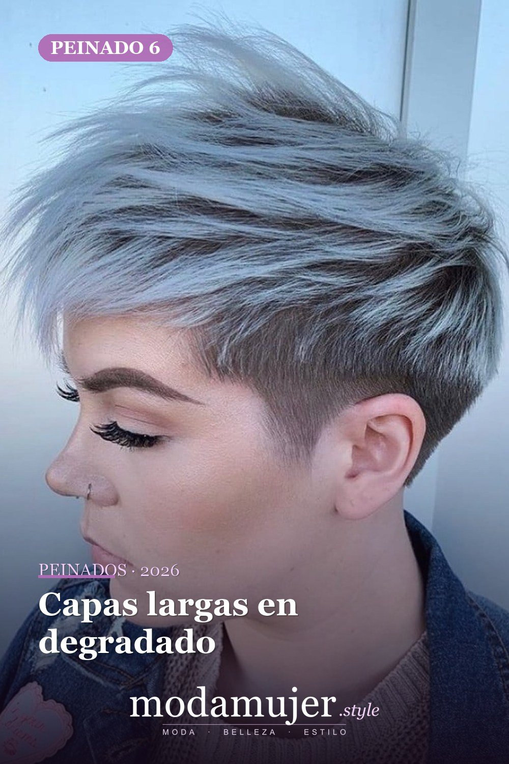 Capas largas en degradado — 41 nuevas ideas de corte de pelo y tendencias de corte de pelo para 2026