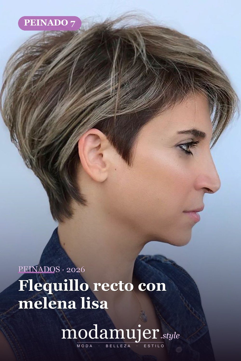 Flequillo recto con melena lisa — 41 nuevas ideas de corte de pelo y tendencias de corte de pelo para 2026