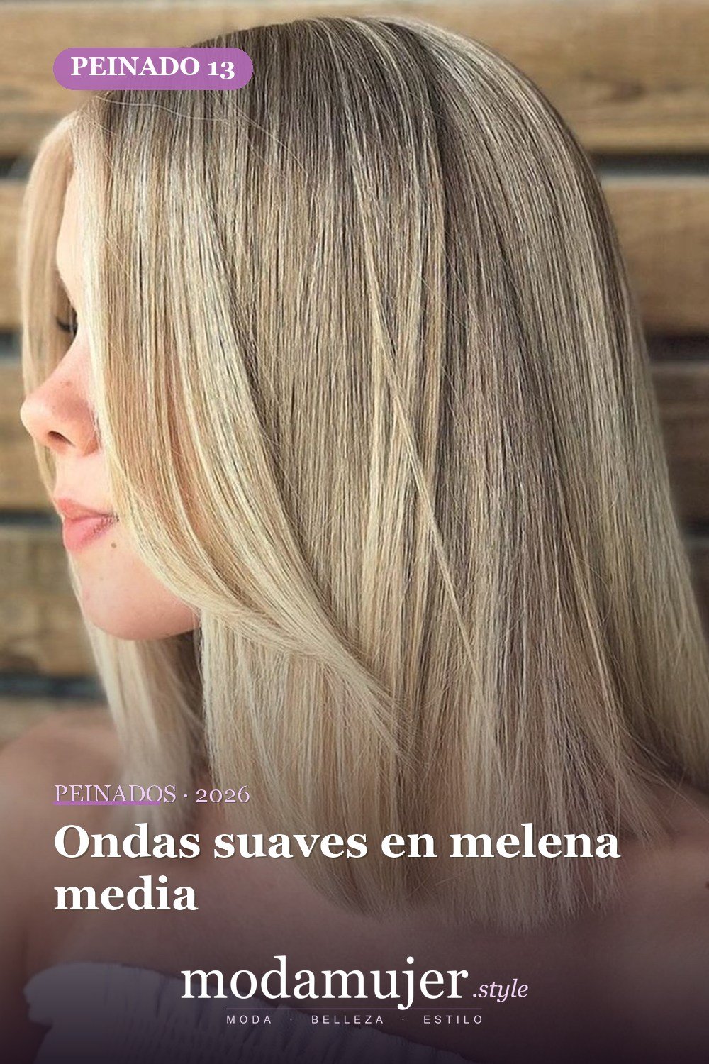 Ondas suaves en melena media — 41 nuevas ideas de corte de pelo y tendencias de corte de pelo para 2026