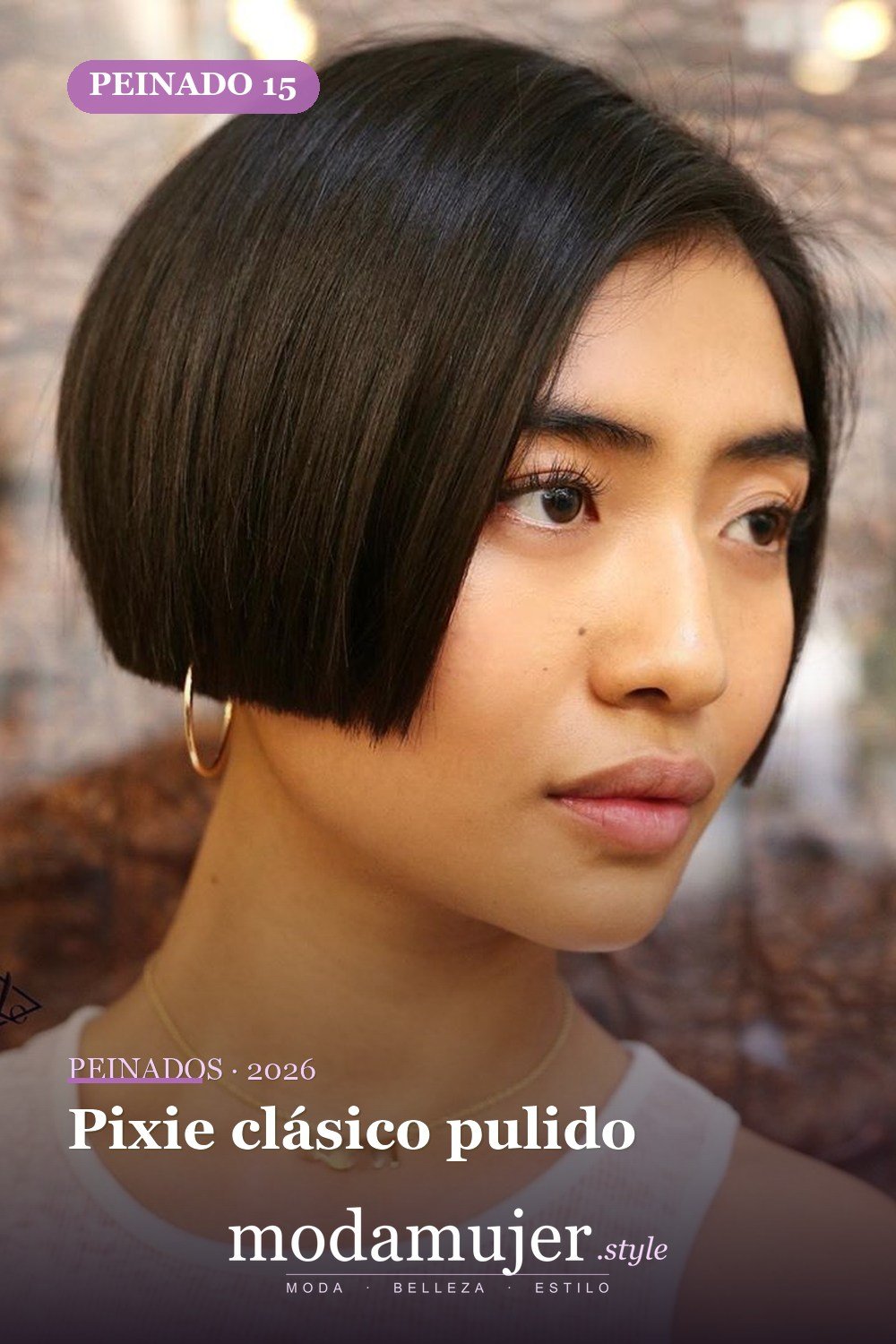 Pixie clásico pulido — 41 nuevas ideas de corte de pelo y tendencias de corte de pelo para 2026