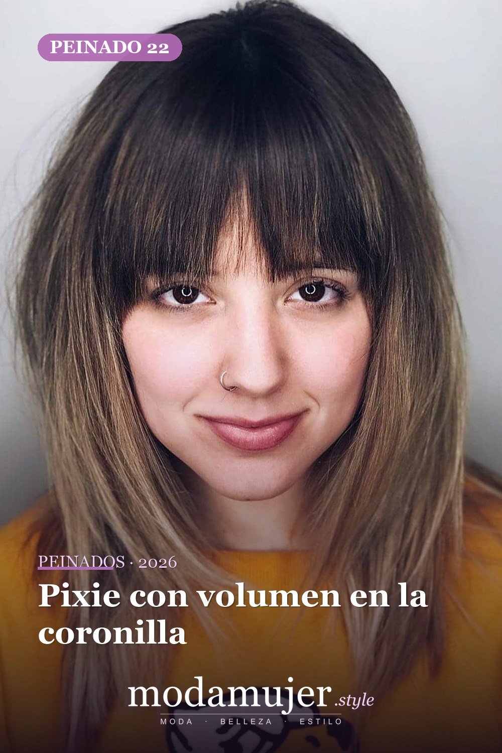 Pixie con volumen en la coronilla — 41 nuevas ideas de corte de pelo y tendencias de corte de pelo para 2026