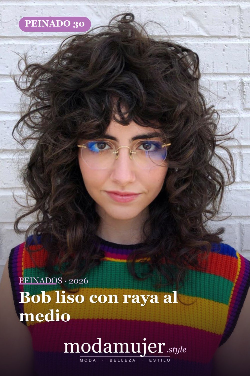 Bob liso con raya al medio — 41 nuevas ideas de corte de pelo y tendencias de corte de pelo para 2026