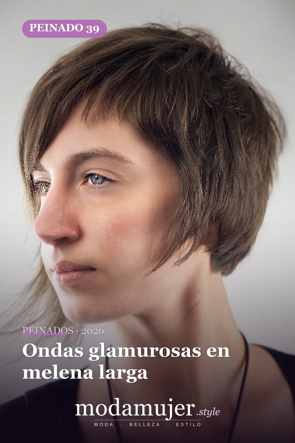 Ondas glamurosas en melena larga — 41 nuevas ideas de corte de pelo y tendencias de corte de pelo para 2026