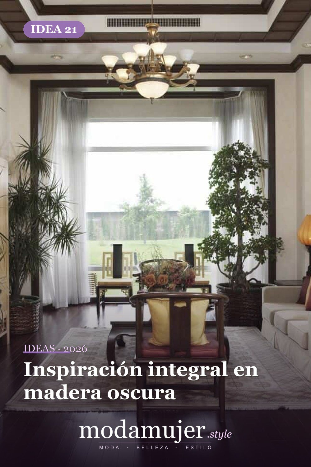 Inspiración integral en madera oscura — 40 pisos de madera oscura que dan vida a todo tipo de habitaciones