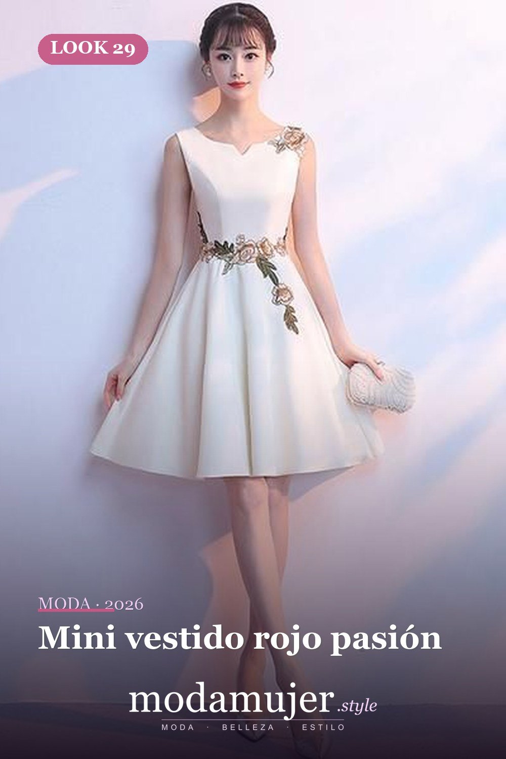 Mini vestido rojo pasión — 40 de las mejores ideas de mini vestido de fiesta para lucir atractiva