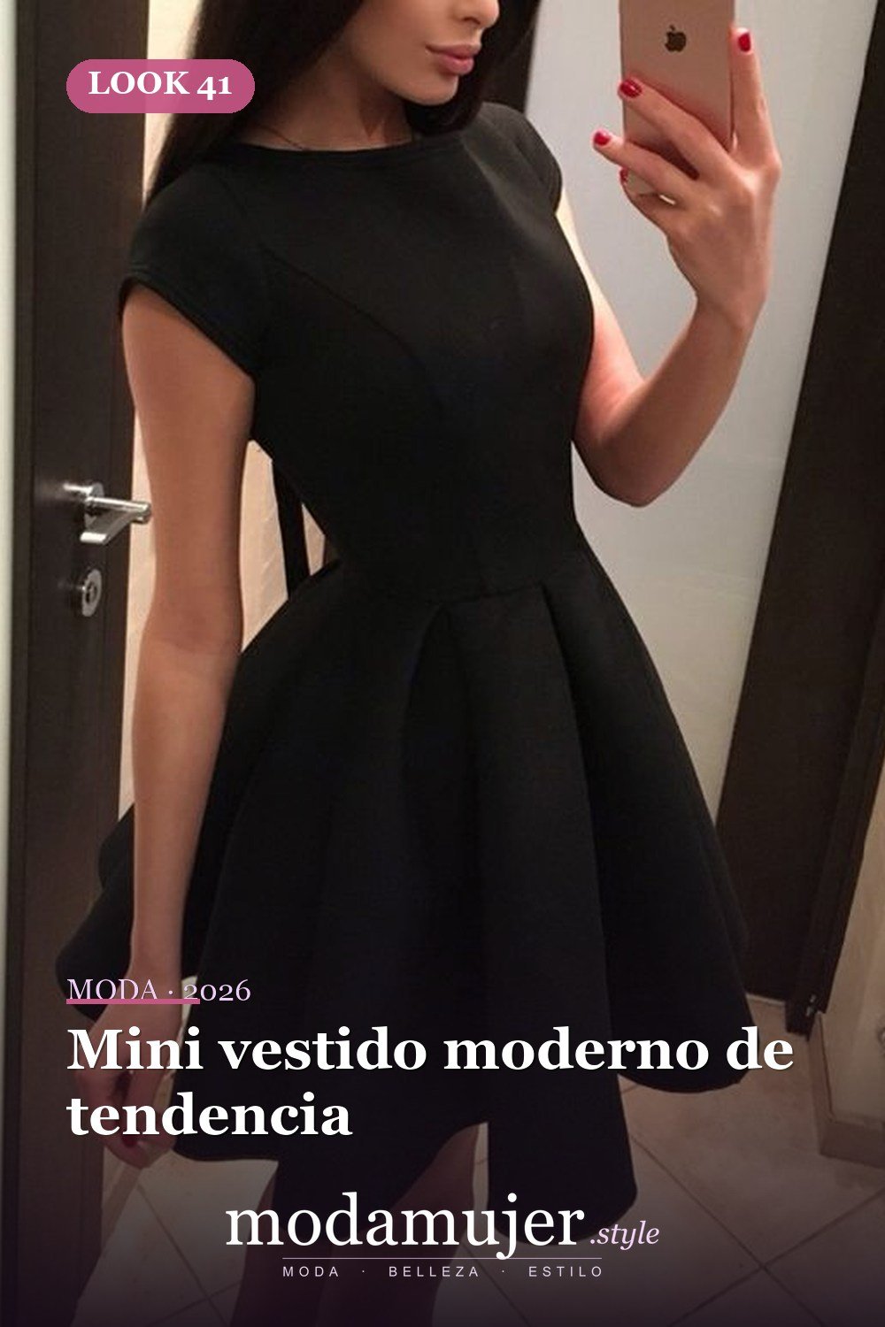 Mini vestido moderno de tendencia — 40 de las mejores ideas de mini vestido de fiesta para lucir atractiva