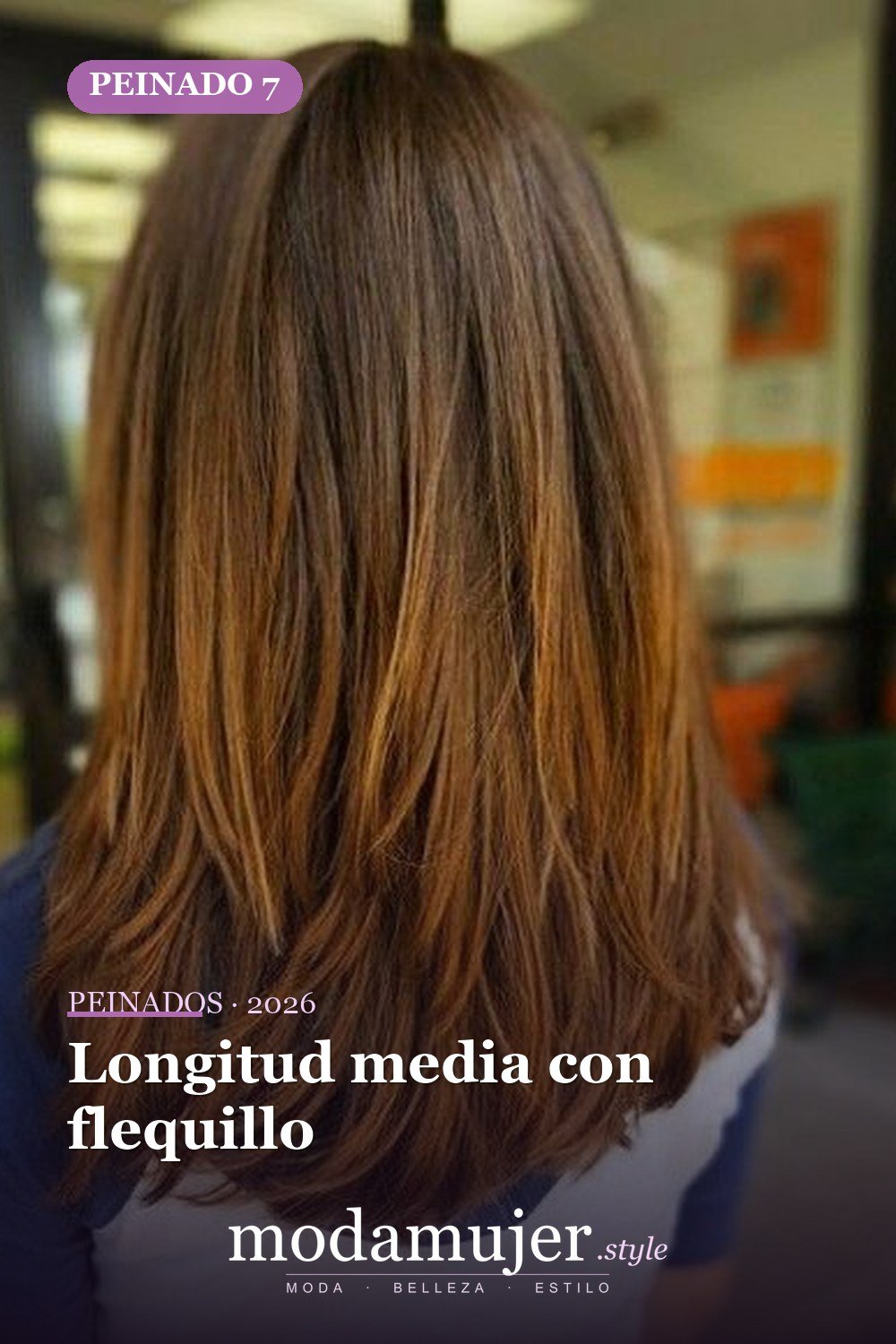 Longitud media con flequillo — 41 ideas de estilo para cortes de pelo de longitud media